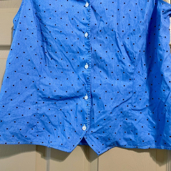 Polka Dot Button Down Top - Picture 5 of 5